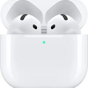 Apple - AirPods 4 with Active Noise Cancellation - White